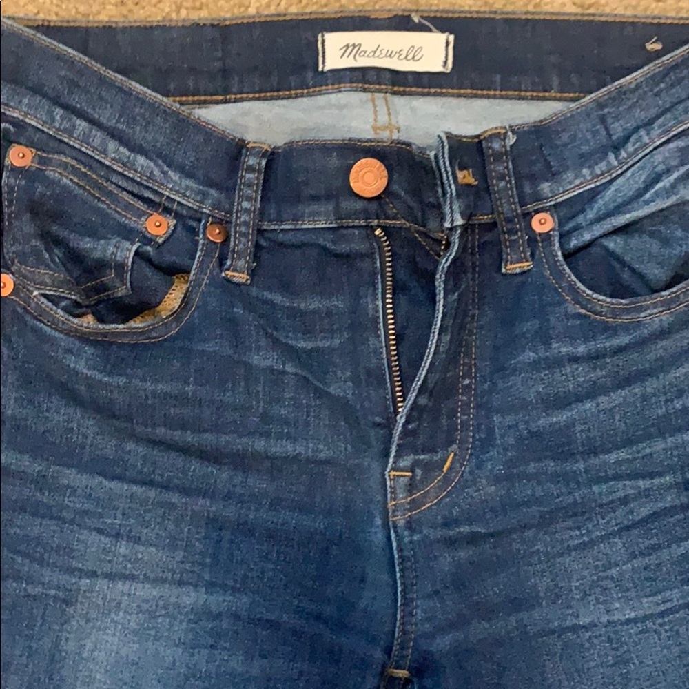 Madewell high rise skinny jean !